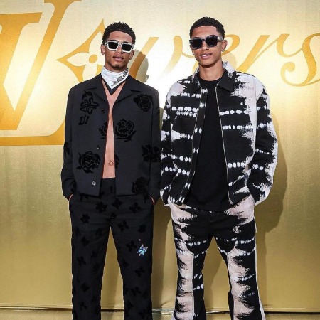 Jobe Bellingham with his brother Jude Bellingham.